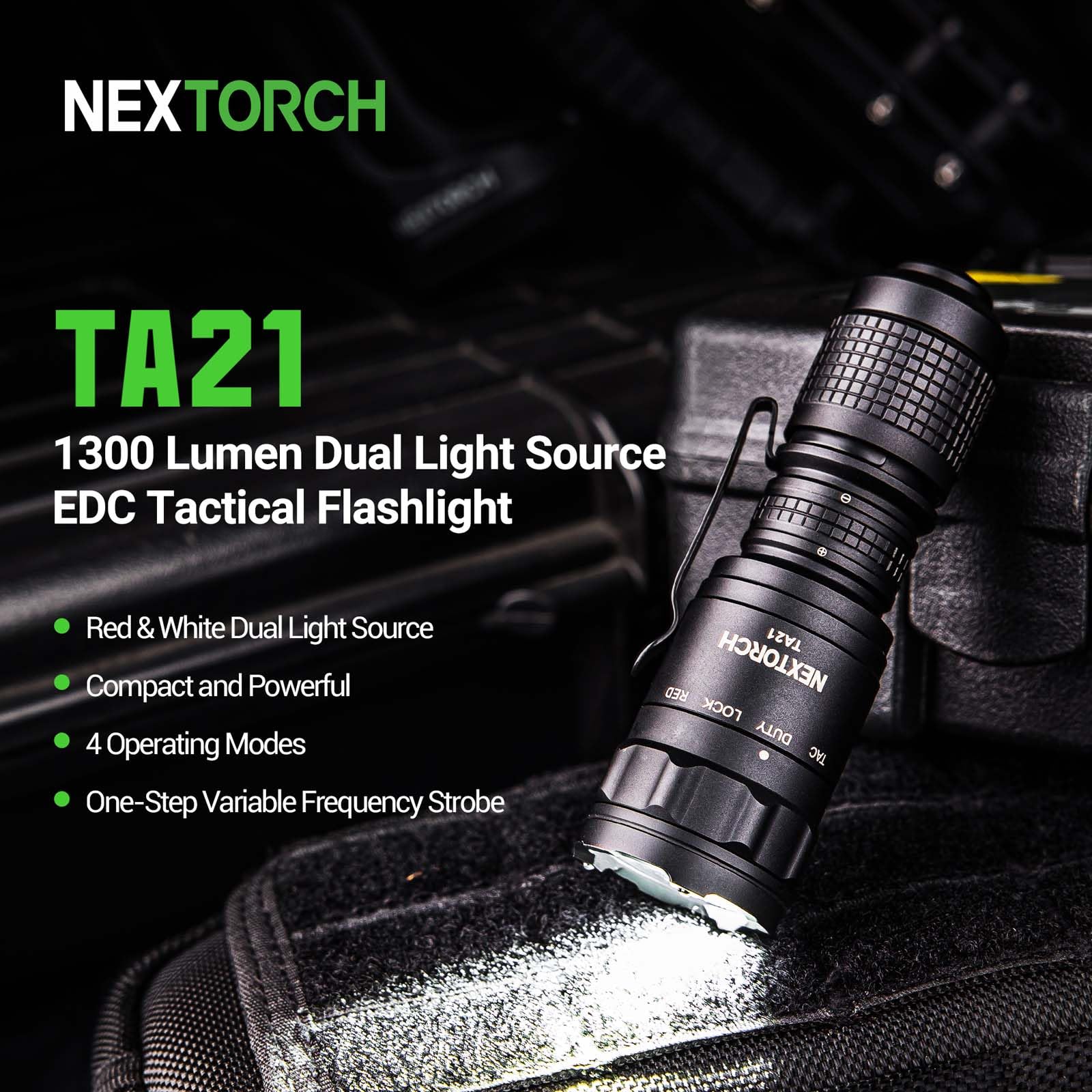 Amazon.co.jp: NEXTORCH TA21 ミニポケット懐中電灯 高性能EDC懐中電灯